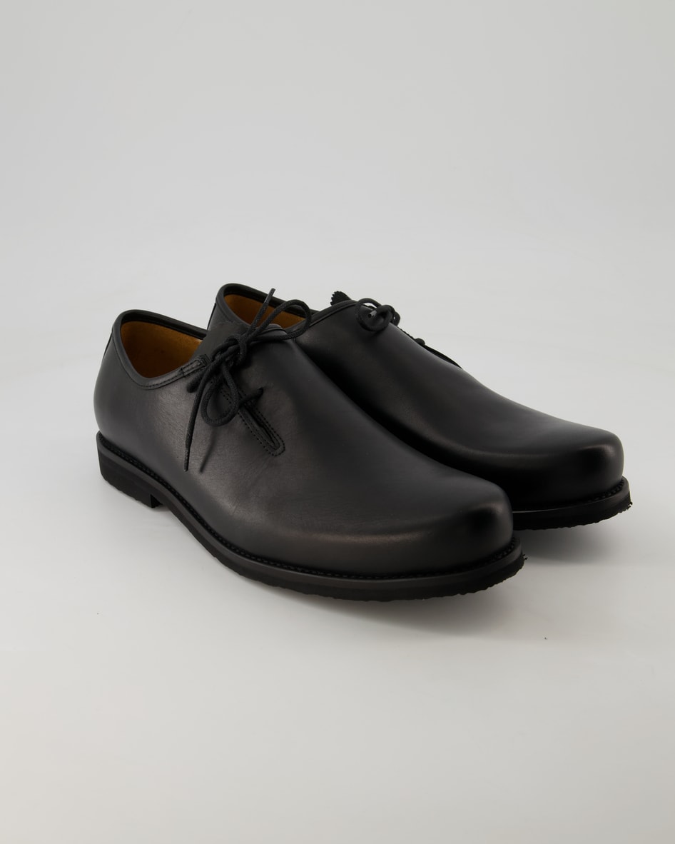 Dirndl & Bua Schuhe - 6517-01 Leder (Schwarz, Gr. 47)