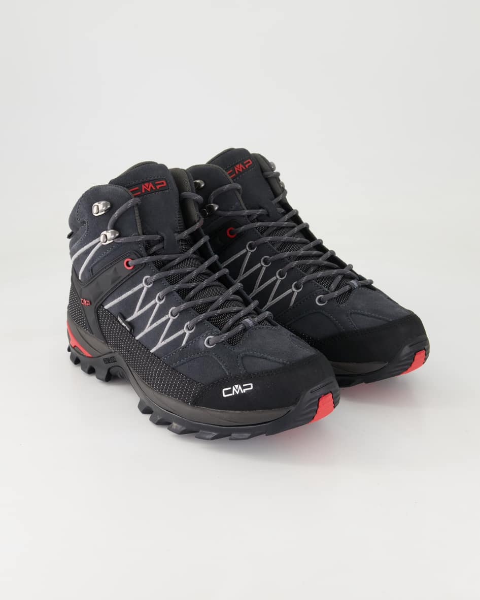 CMP Schuhe - Rigel MID Trekking Veloursleder und Textil (Grau, Gr. 42)