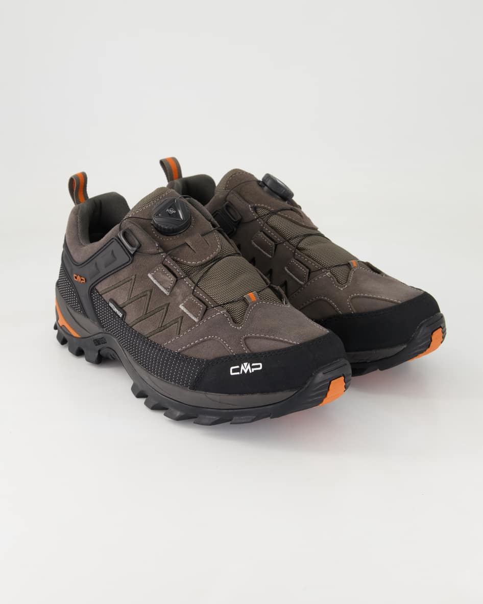CMP Schuhe - Rigel LOW Fitgo Trekking Veloursleder und Textil (Grau, Gr. 46)