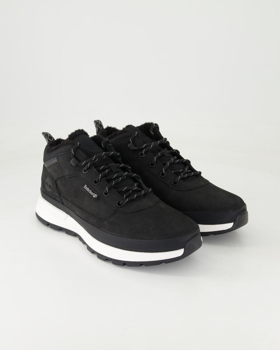 Timberland Schuhe - Field Trekker Low Warm Leder und Textil (Schwarz, Gr. 45)
