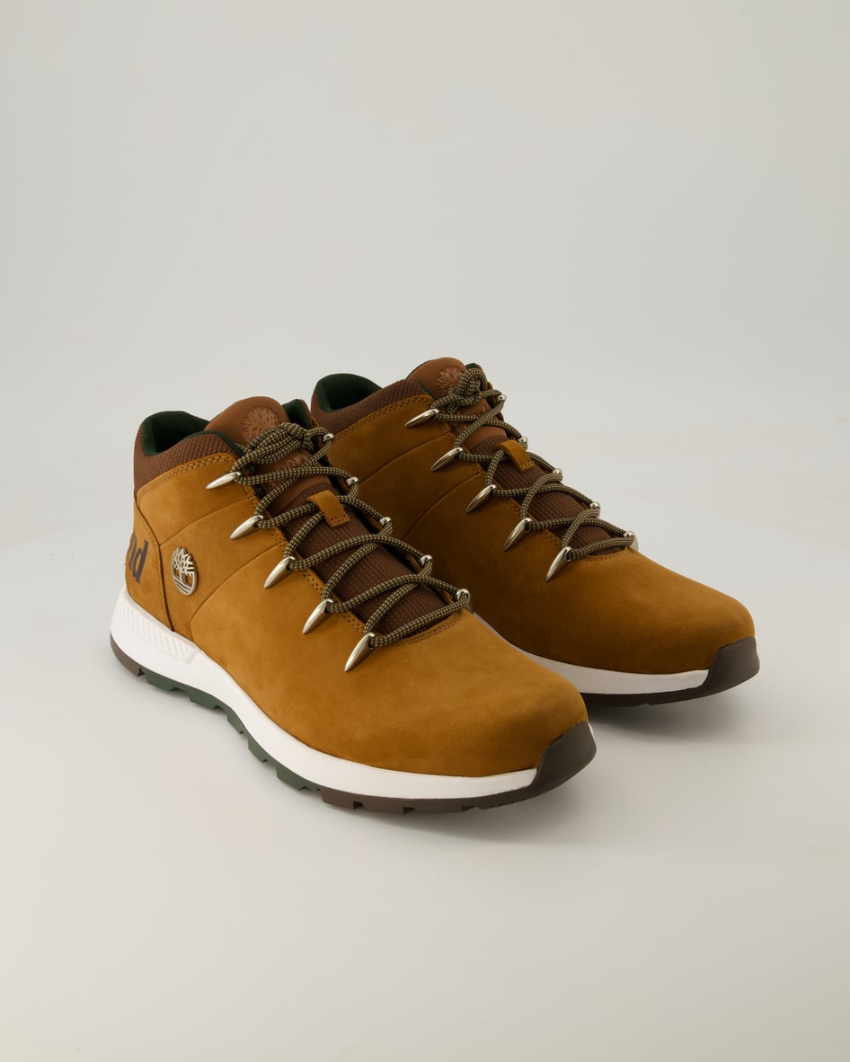 Timberland Schuhe - Sprint Trekker Mid Veloursleder (Braun, Gr. 45 ½)