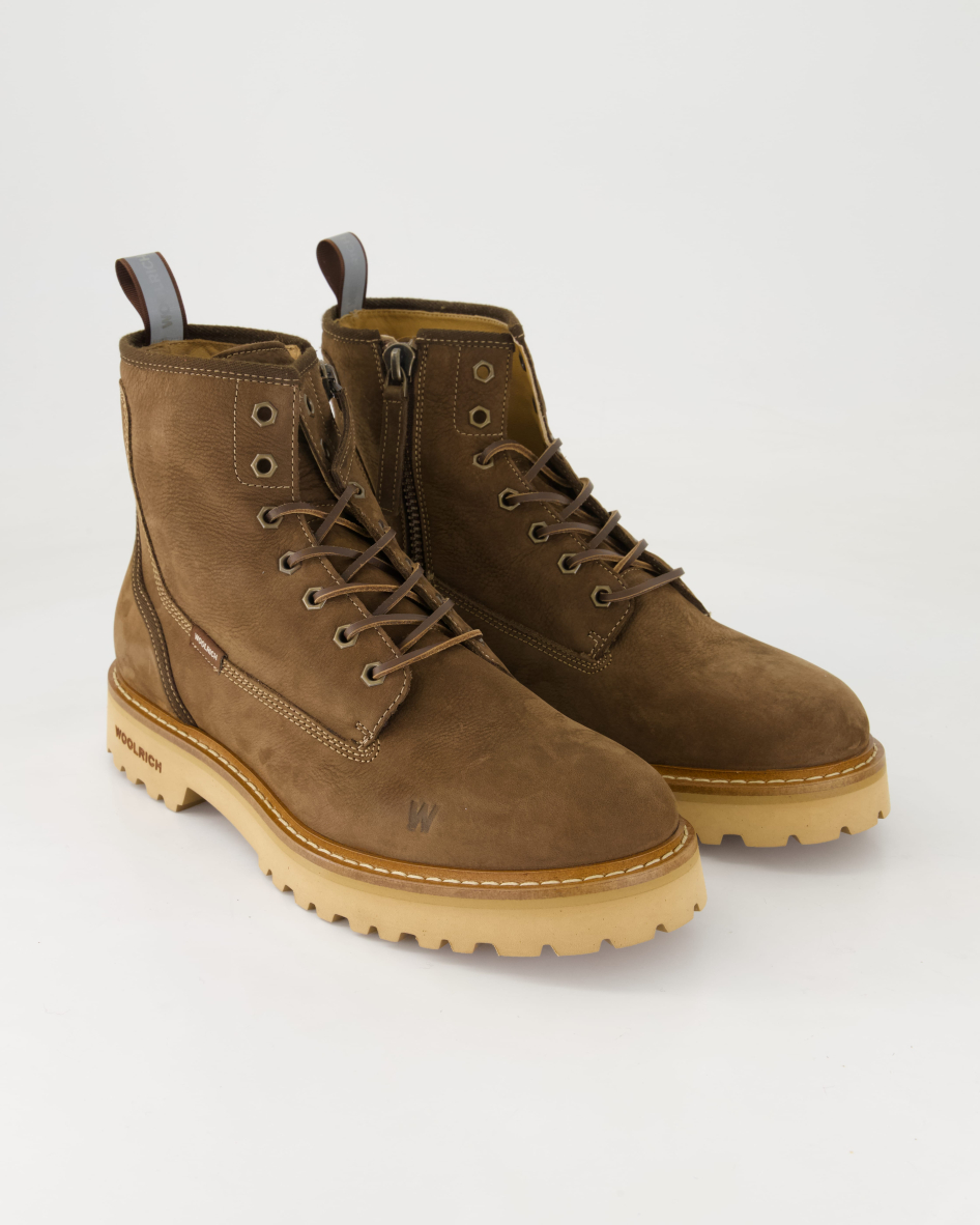 Woolrich Schuhe - Double U.T Man Veloursleder (Braun, Gr. 41)