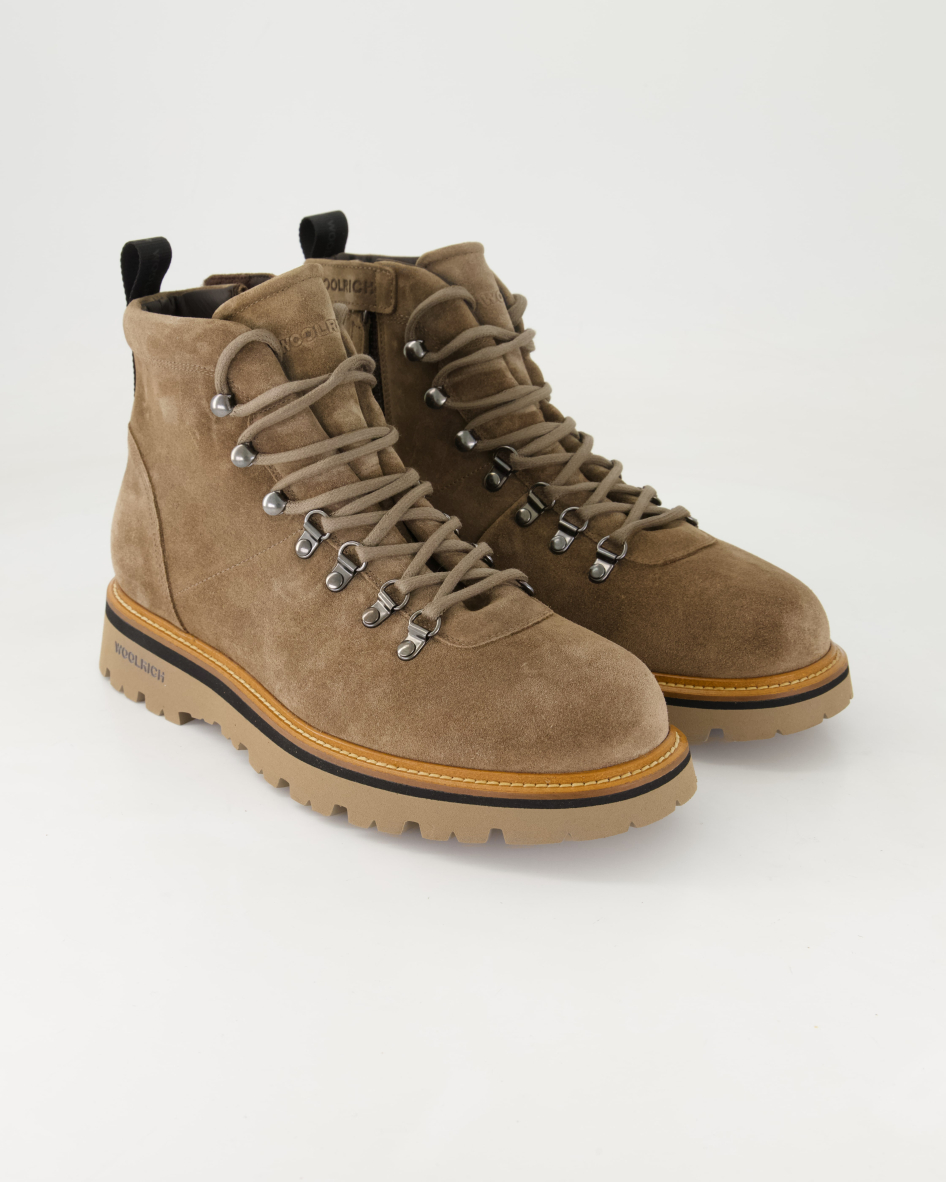Woolrich Schuhe - City Hiking Boot Veloursleder (Braun, Gr. 43)