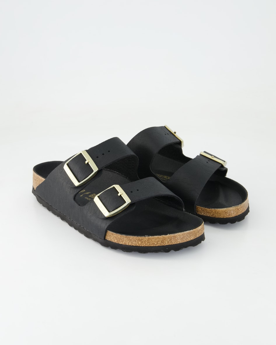 Birkenstock Schuhe - Arizona Birko-Flor Birko-Flor (Schwarz, Gr. 40)