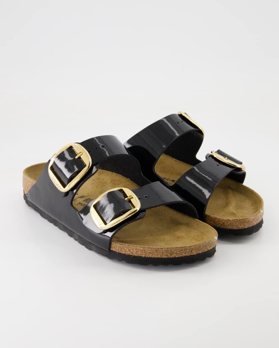 Birkenstock Schuhe - Arizona Big Buckle Birko-Flor (Schwarz, Gr. 42)