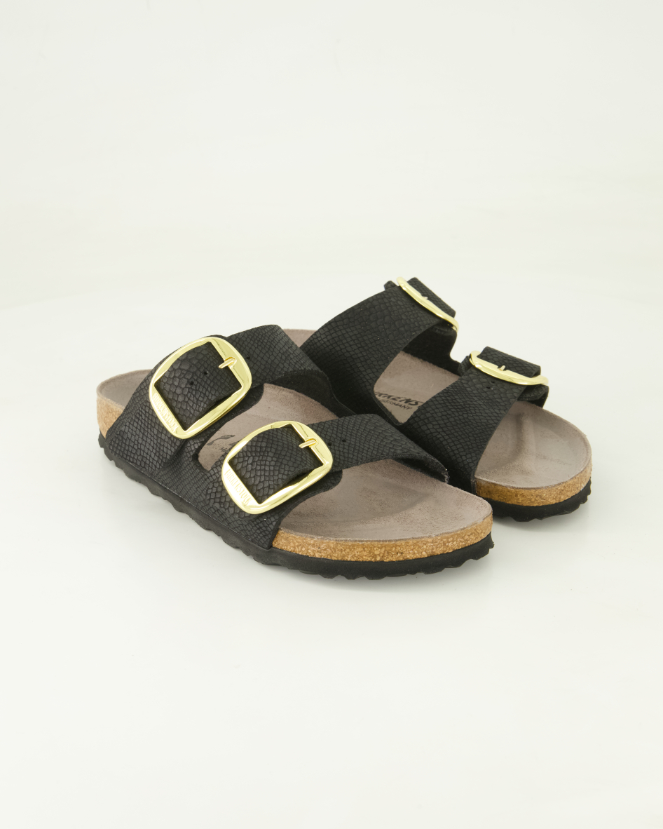 Birkenstock Schuhe - Arizona Big Buckle Synthetik (Schwarz, Gr. 41)