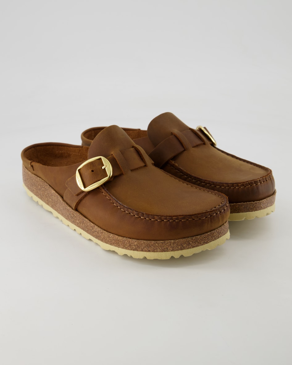 Birkenstock Schuhe - Buckley Leoi Leder Leder (Braun, Gr. 42)