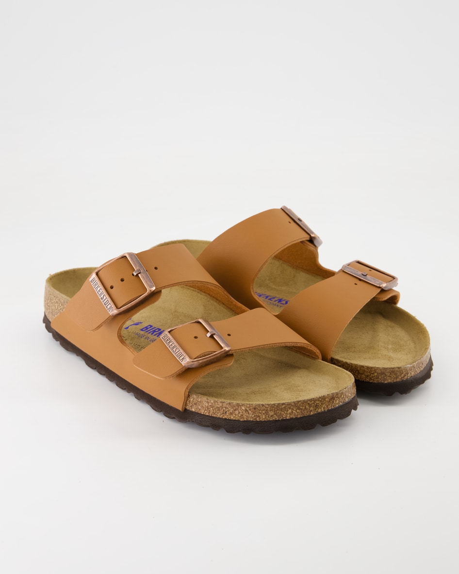 Birkenstock Schuhe - Arizona Birko-Flor Birko-Flor (Braun, Gr. 38)