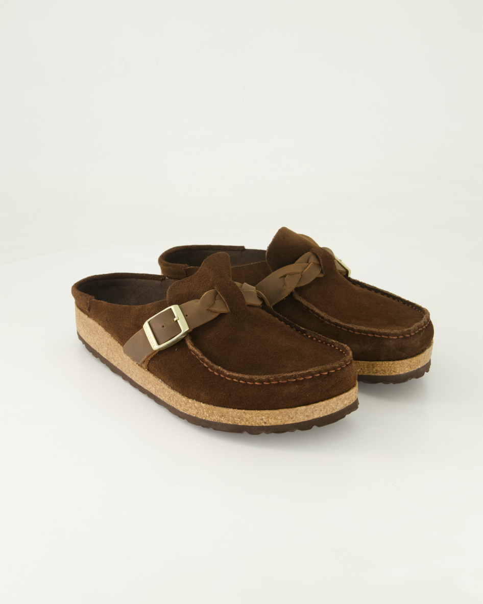 Birkenstock Schuhe - Buckley Braided Leder (Braun, Gr. 42)