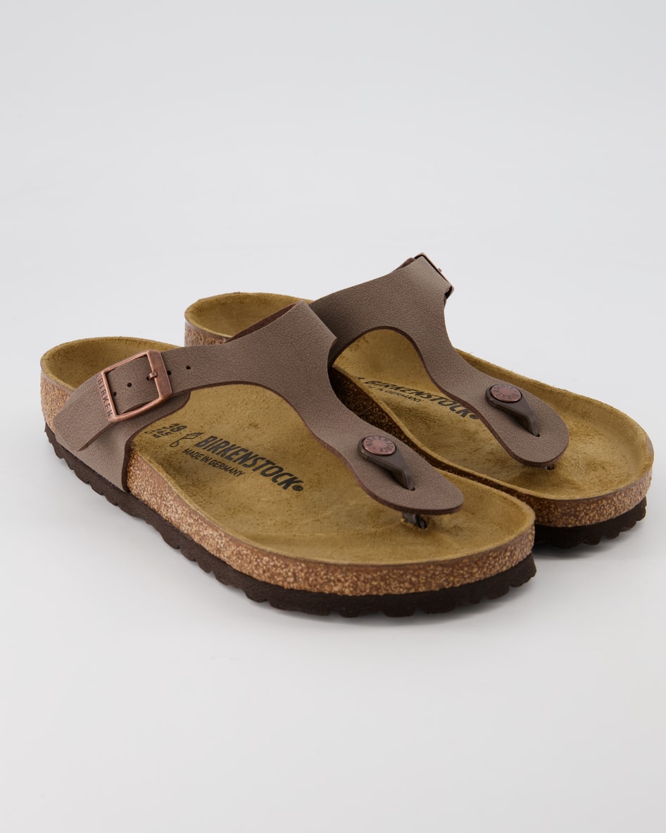 Birkenstock Schuhe - Gizeh Birko-Flor Birko-Flor (Braun, Gr. 42)