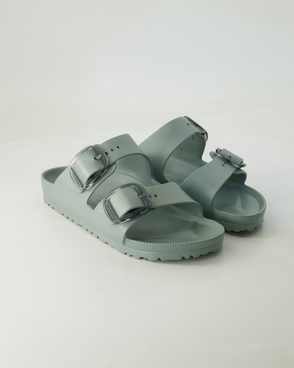 Birkenstock Schuhe - Arizona Big Buckle EVA EVA (Grün, Gr. 38)