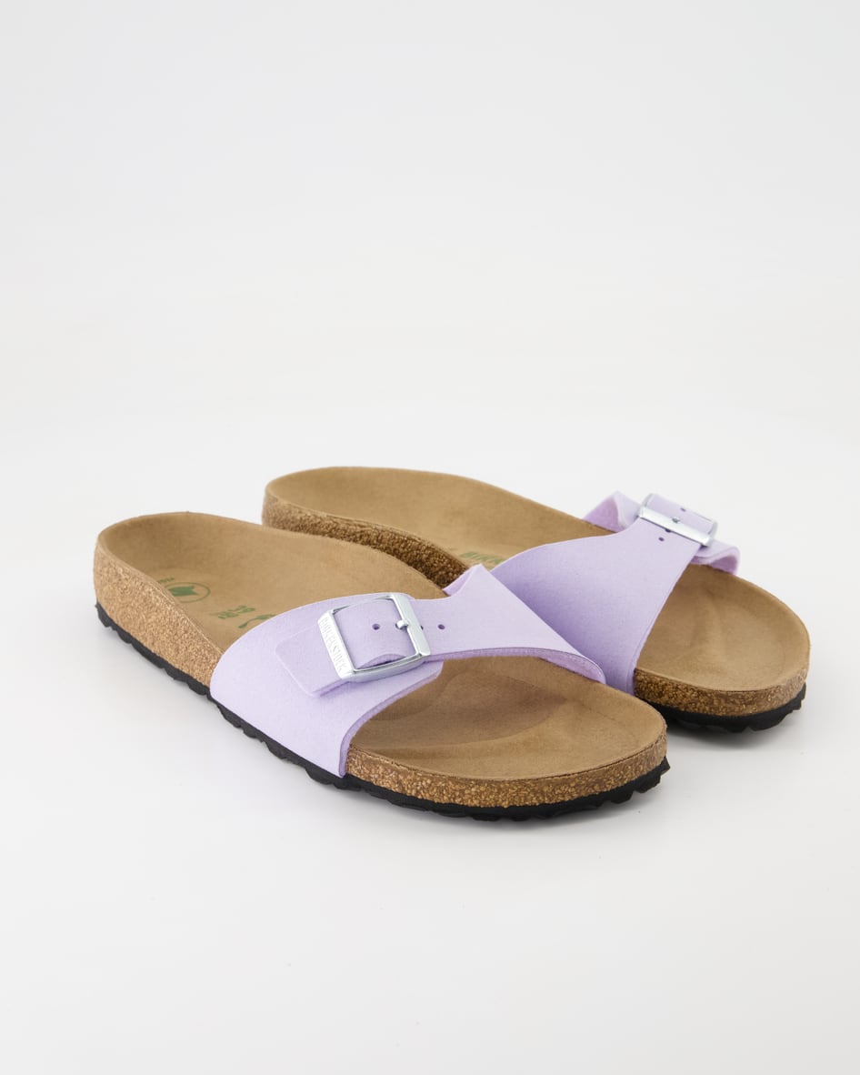 Birkenstock Schuhe - Madrid Birko-Flor Birko-Flor (Lila, Gr. 43)