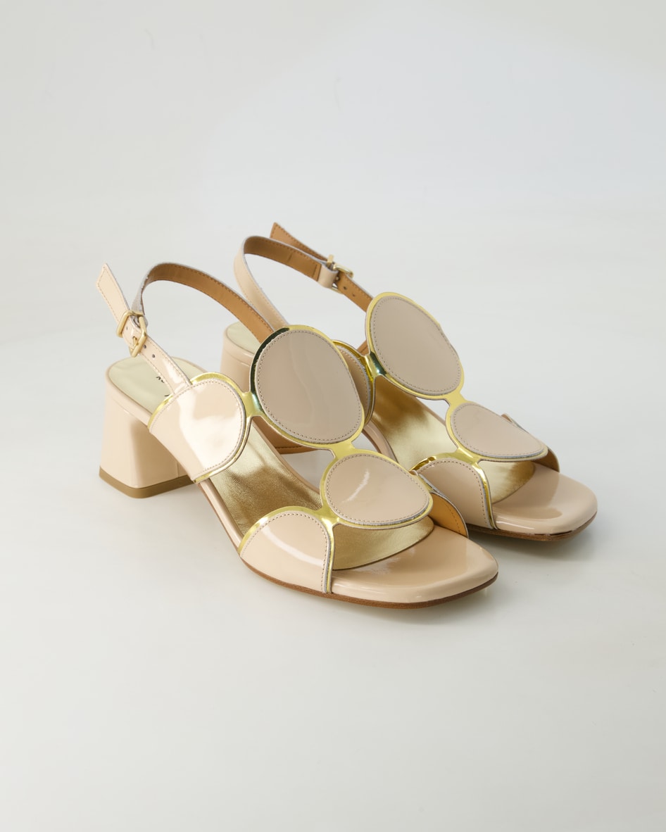 Konstantin Starke Schuhe - 500 Lackleder (Beige, Gr. 35)