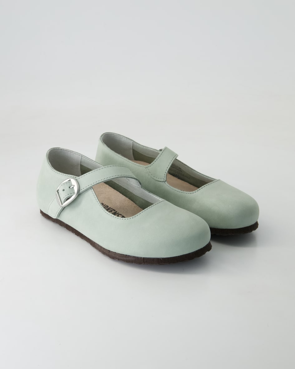 Birkenstock Schuhe - Tracy Nubukleder Nubukleder (Grün, Gr. 39)