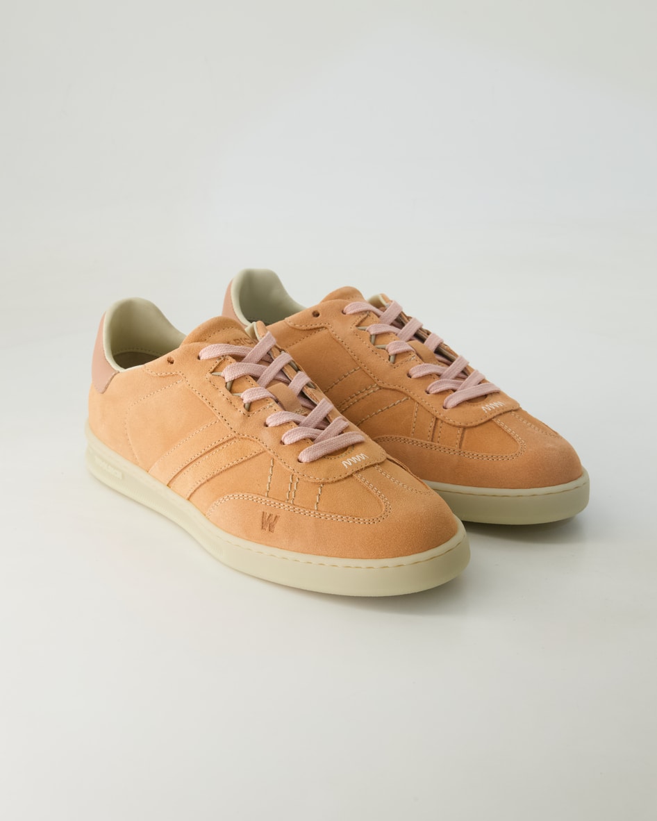 Woolrich Schuhe - Double U.t. Veloursleder (Orange, Gr. 36)