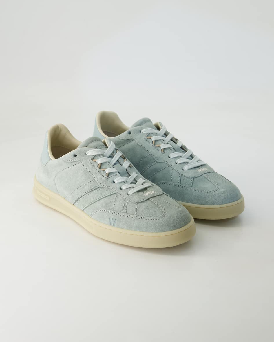 Woolrich Schuhe - Double U.t. Veloursleder (Grün, Gr. 40)