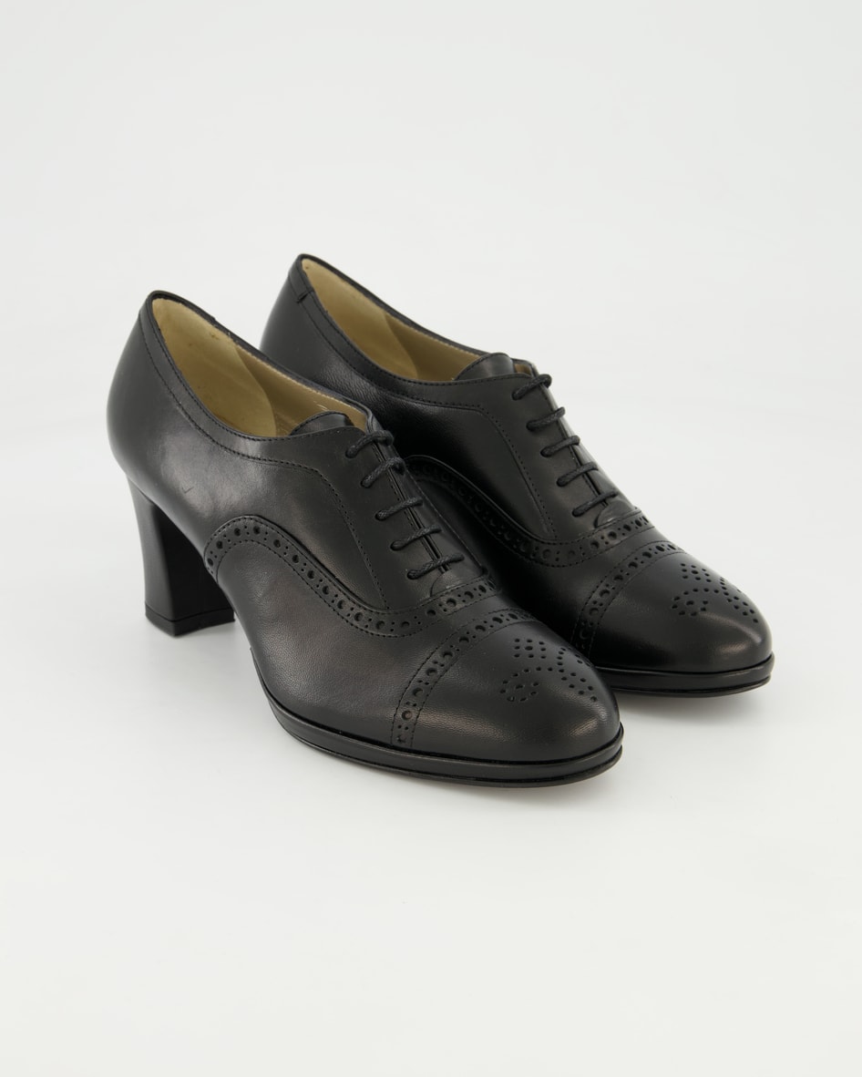 Dirndl & Bua Schuhe - 5161-01 Glattleder (Schwarz, Gr. 39)