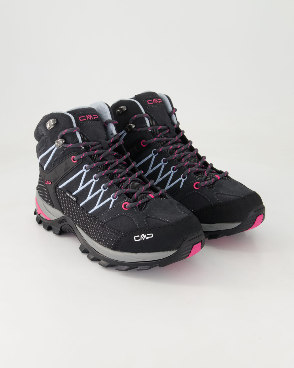 CMP Schuhe - Rigel MID WMN Trekking Veloursleder und Textil (Grau, Gr. 37)