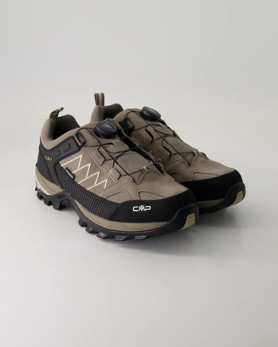 CMP Schuhe - Rigel LOW Fitgo WMN Trekking Veloursleder und Textil (Grau, Gr. 40)
