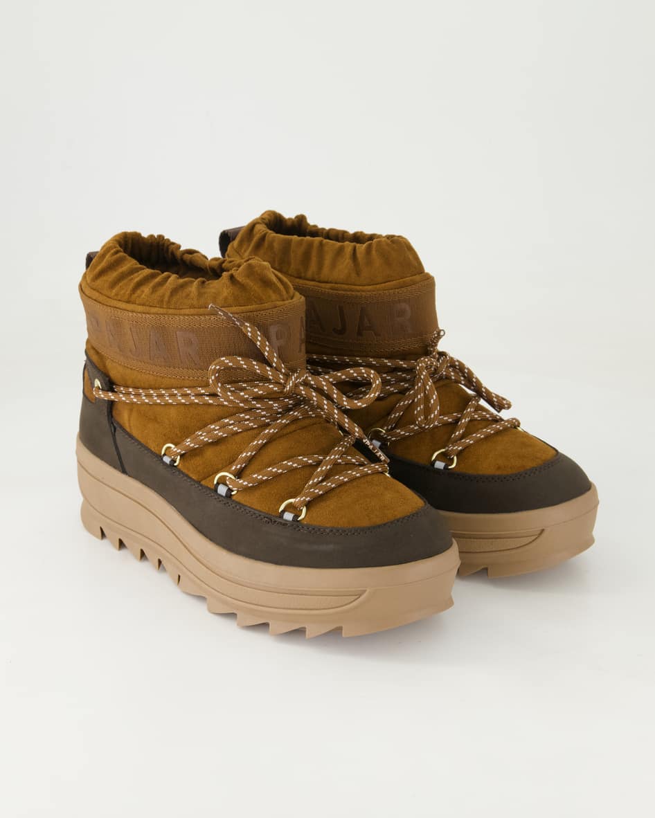 Pajar Canada Schuhe - Galaxy Mini Suede Leder und Textil (Braun, Gr. 41)