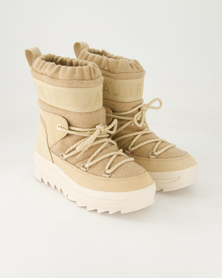 Pajar Canada Schuhe - Galaxy Wool Leder und Textil (Beige, Gr. 36)