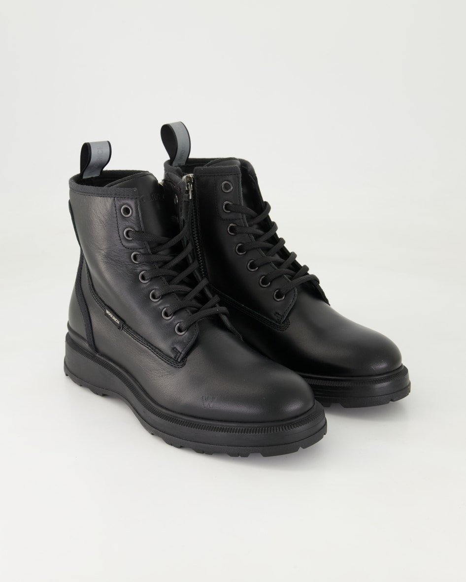 Woolrich Schuhe - Grove Boot Glattleder (Schwarz, Gr. 41)