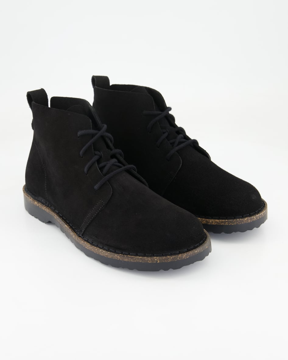 Birkenstock Schuhe - Uppsala Mid Veloursleder Veloursleder (Schwarz, Gr. 41)