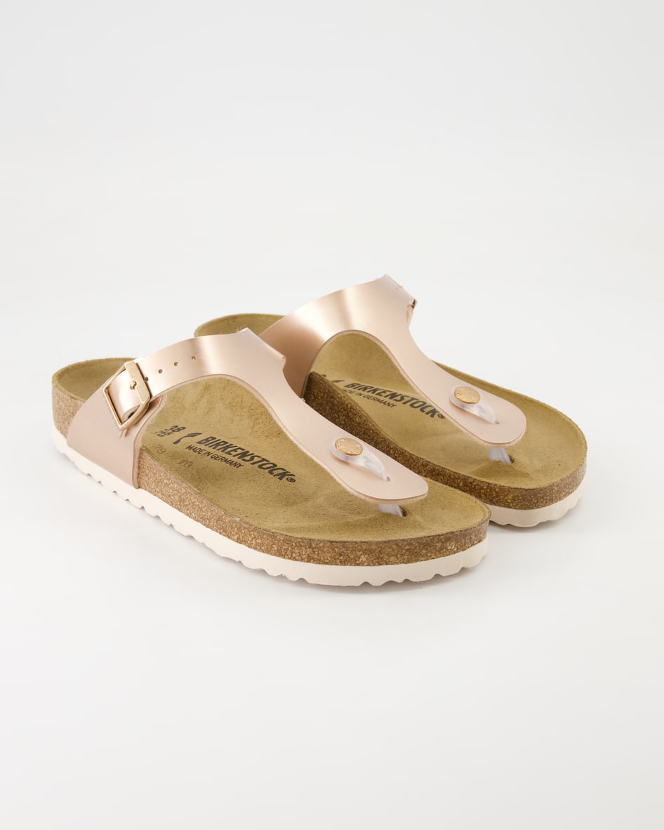 Birkenstock Schuhe - Gizeh Kids Birko-Flor (Rosa, Gr. 34)