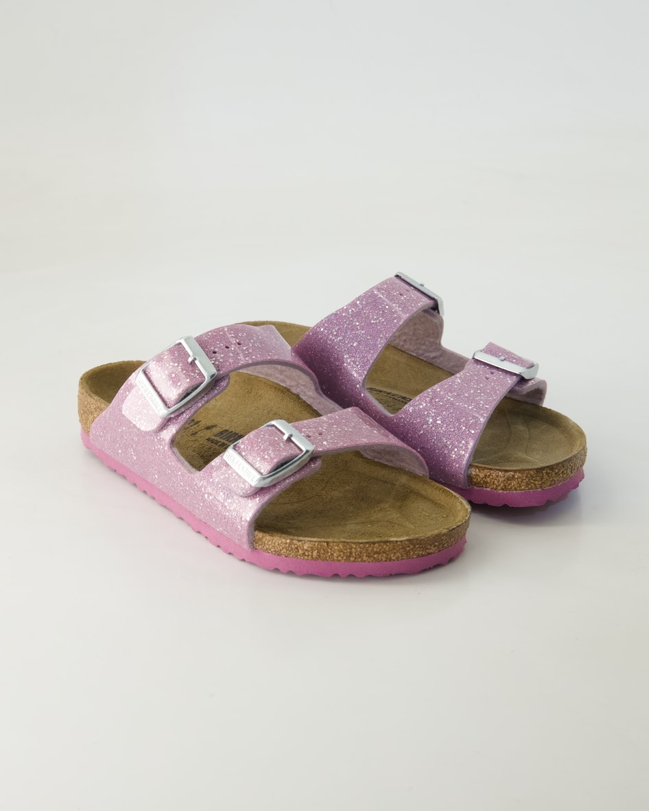 Birkenstock Schuhe - Arizona Kids Leder Leder (Lila, Gr. 34)