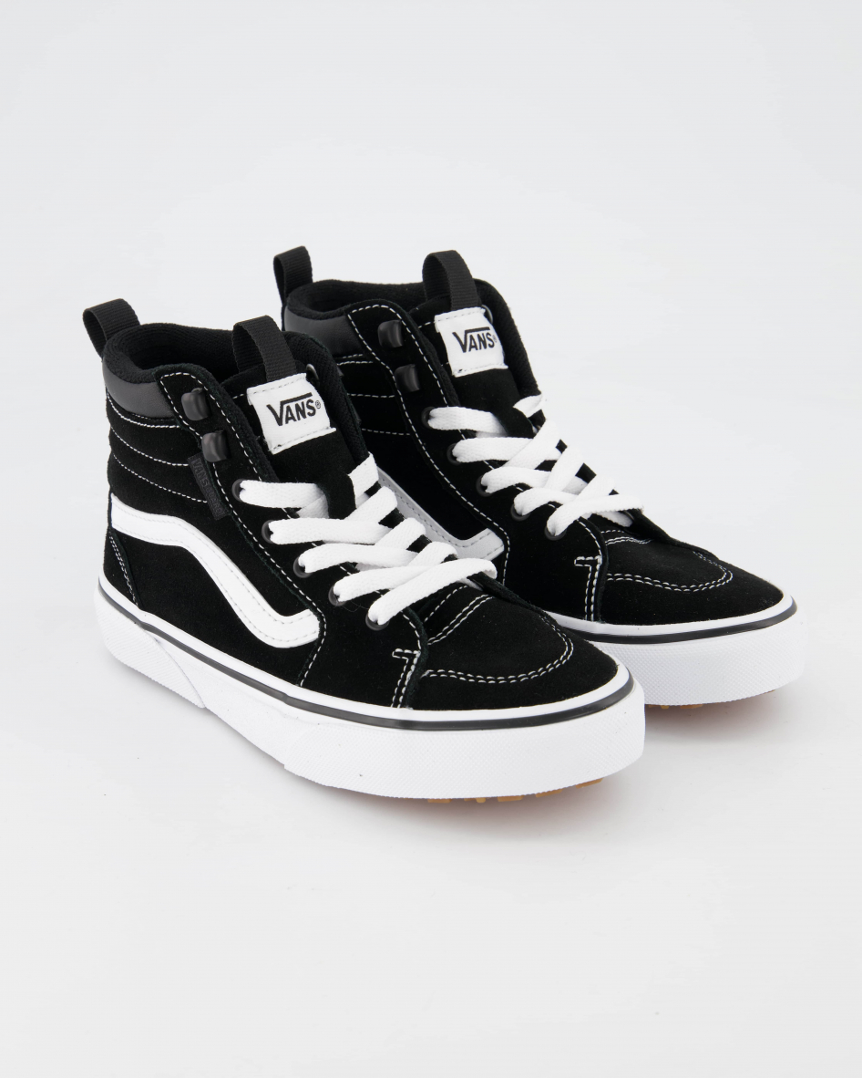 Vans Schuhe - YT Filmore Hi Veloursleder (Schwarz, Gr. 32)