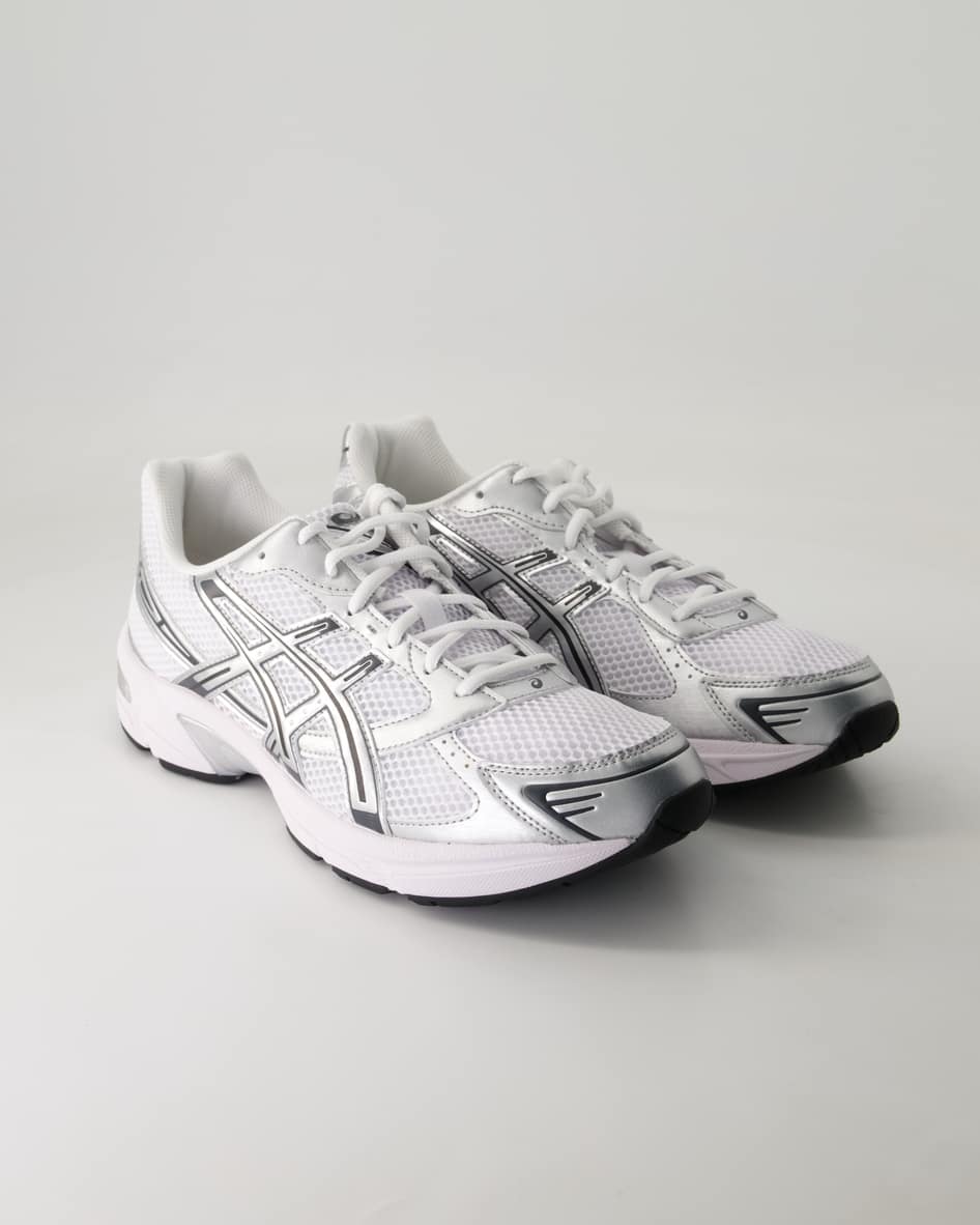 Asics Schuhe - Gel-1130 White / Pure Silver Textil und Synthetik (Weiß, Gr. 42 ½)