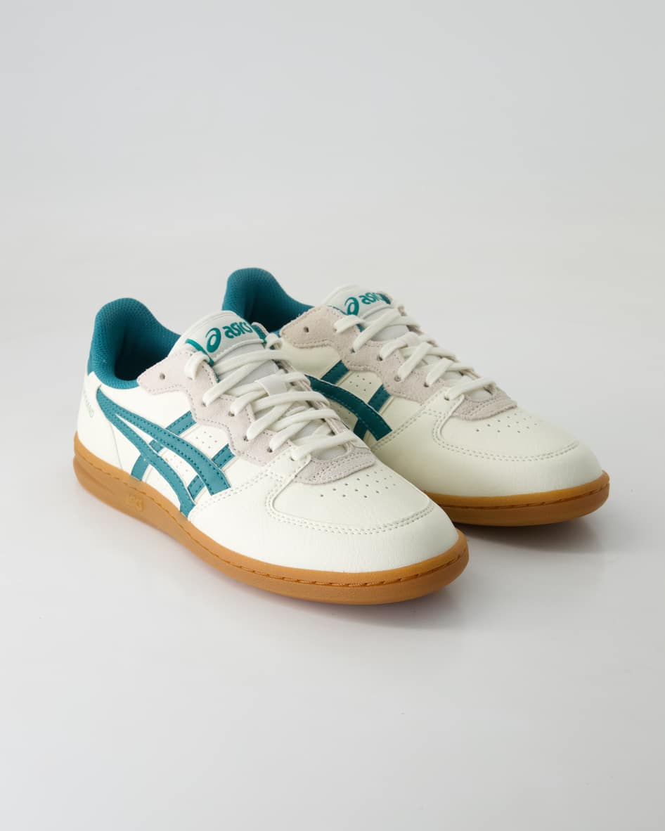 Asics Schuhe - Skyhand OG Leder und Synthetik (Weiß, Gr. 40 ½)
