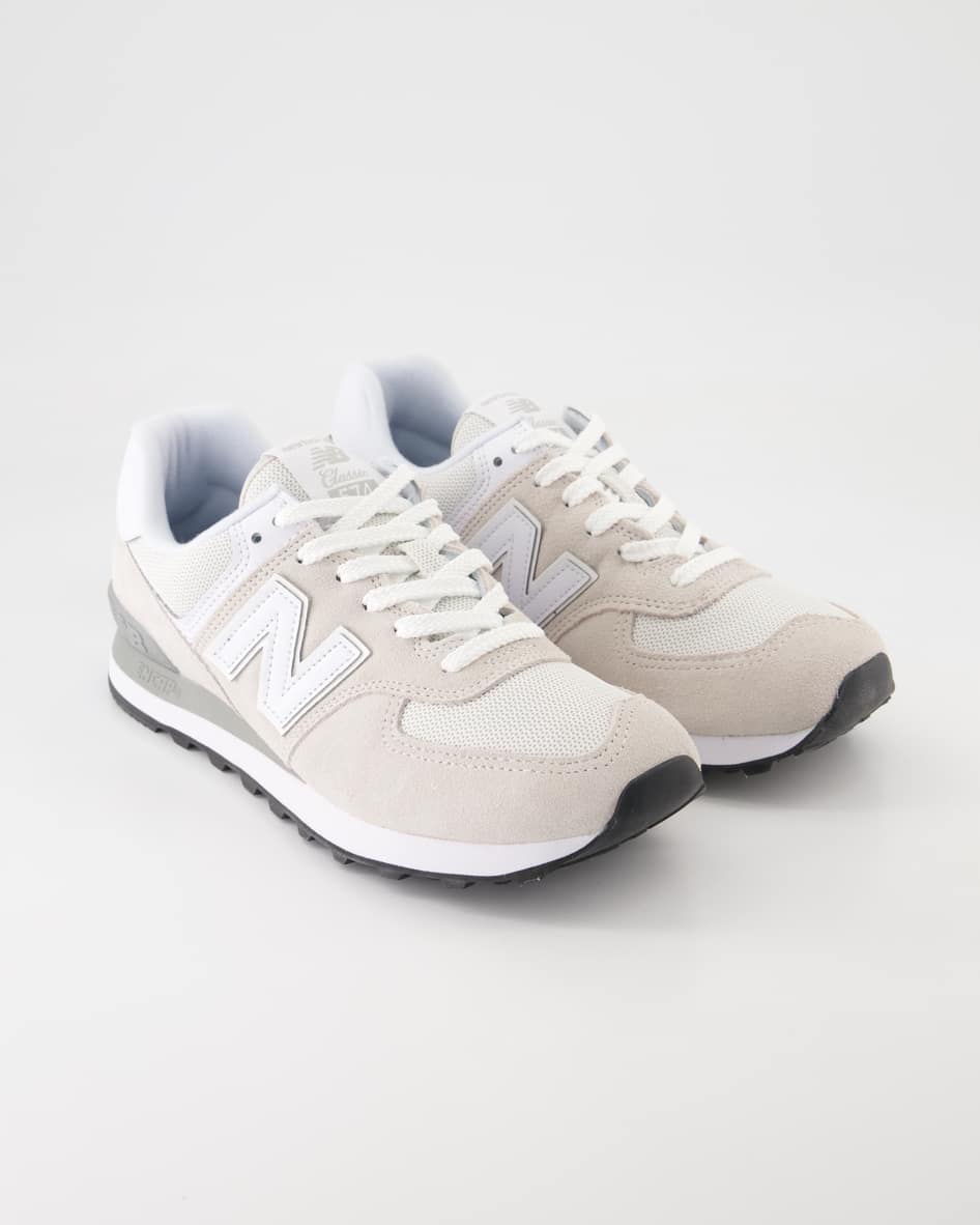 New Balance Schuhe - 574 Leder und Textil (Beige, Gr. 41 ½)