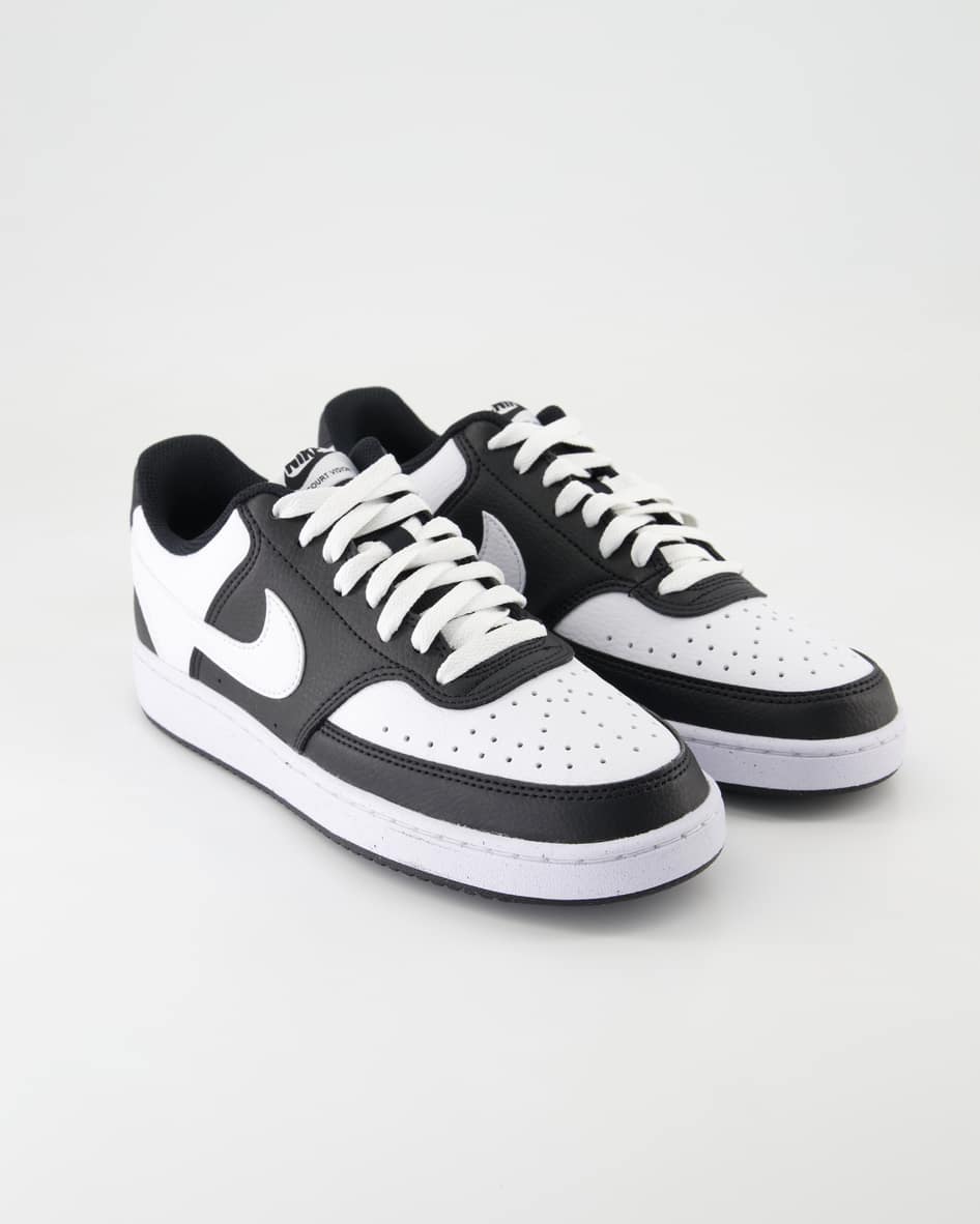 Nike Schuhe - W Nike Court Vison Lo Glattleder (Schwarz, Gr. 37)