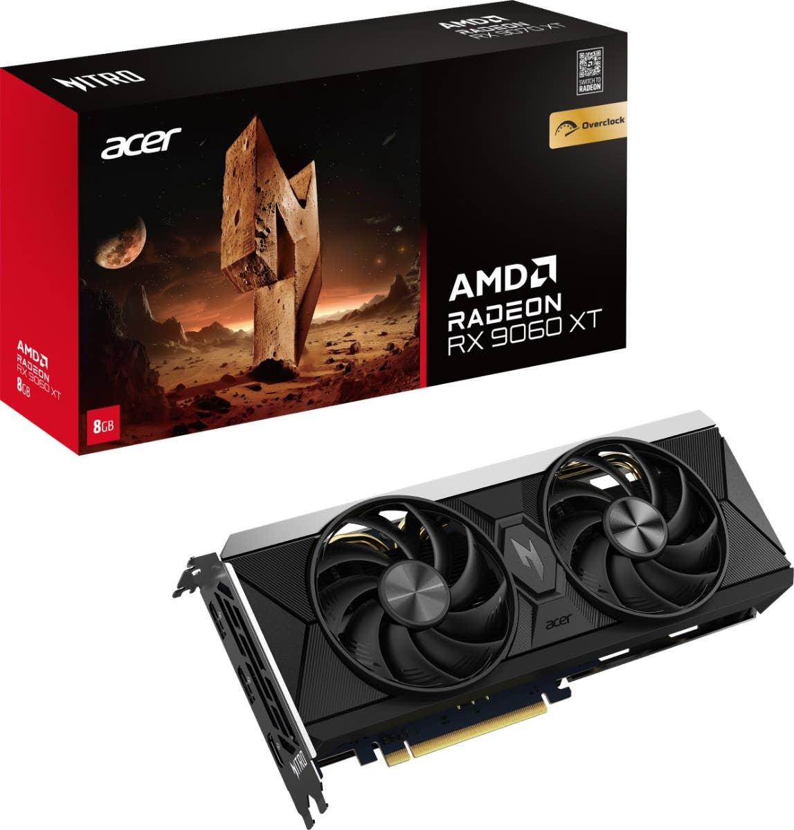 Acer Nitro Grafikkarte Radeon™ RX 9060 XT OC 8GB