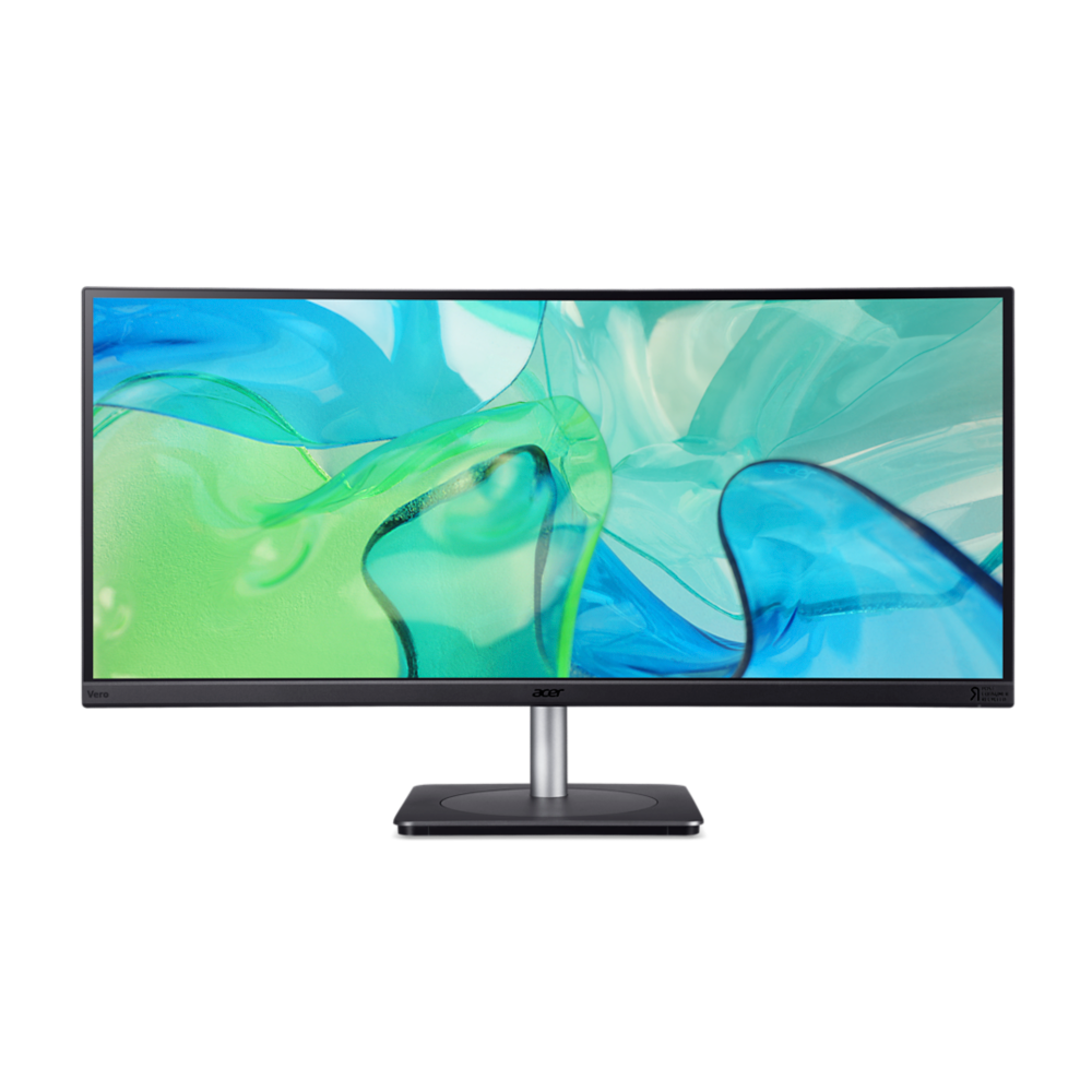 Acer CB3 Series, Vero CB343CUR Monitor, 34' Curved UW-QHD, IPS, Adaptive Sync, HDR 10, 4ms, Schwarz