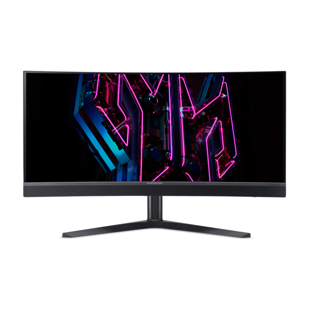 Predator X Series, X34V, OLED Curved Gaming Monitor, 34' UW-QHD, AMD FreeSync Premium