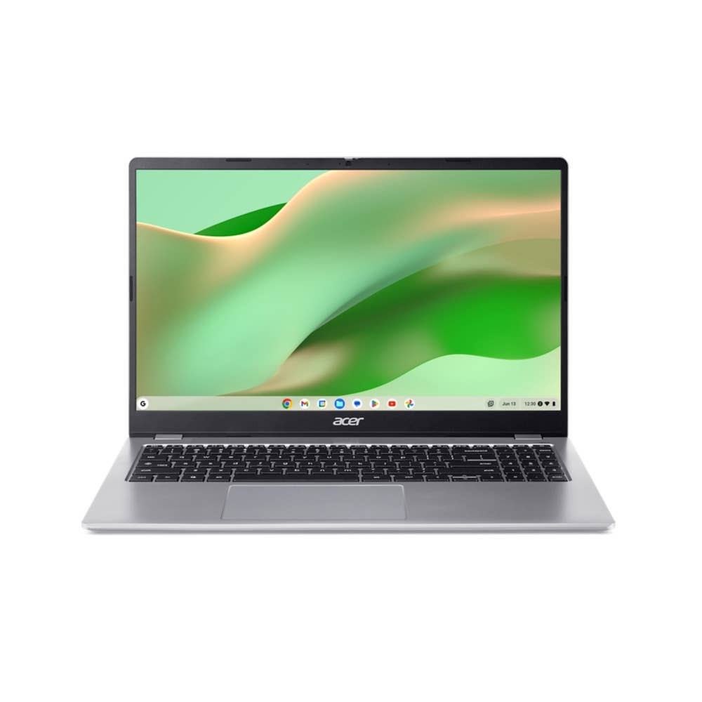 Acer Chromebook 315, CB315-6HT, Chromebook/Ultrabook, 15.6' FHD Touchscreen 60Hz, Intel N-Series N150, 8GB RAM, 128GB eMMC, Intel Graphics, ChromeOS, Silber
