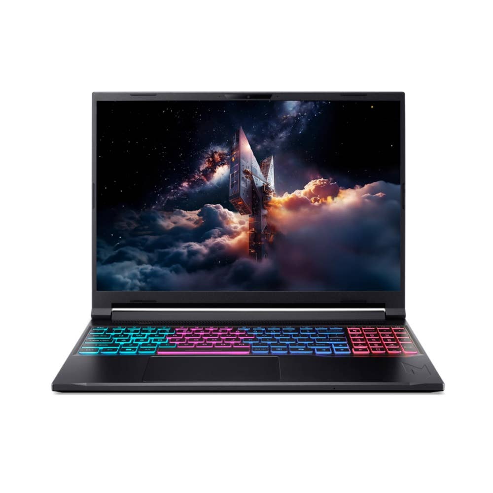 Acer Nitro V 16S AI Gaming Notebook, 16'/WQXGA 2560x1600/180Hz, AMD Ryzen AI 7 350, 32GB RAM, 1TB SSD, NVIDIA GeForce RTX 5060, Windows 11 Home, Schwarz