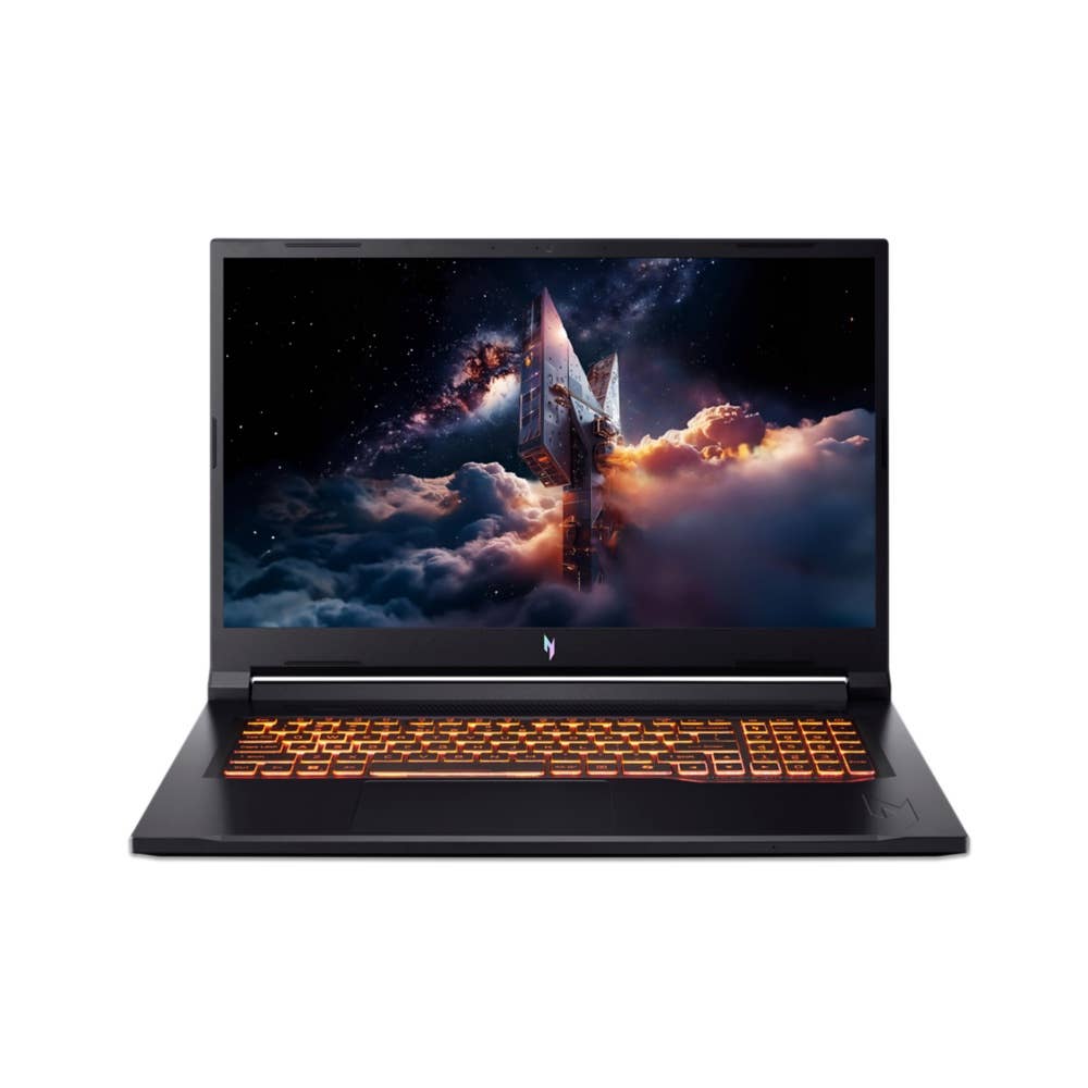 Acer Nitro V 17 AI, ANV17-41, Gaming Ultrabook/Laptop, 17.3' Full HD 1920 x 1080 144 Hz, AMD Ryzen 5 240, 16 GB DDR5, 512 GB SSD, NVIDIA GeForce RTX 5050, Windows 11 Home, Schwarz