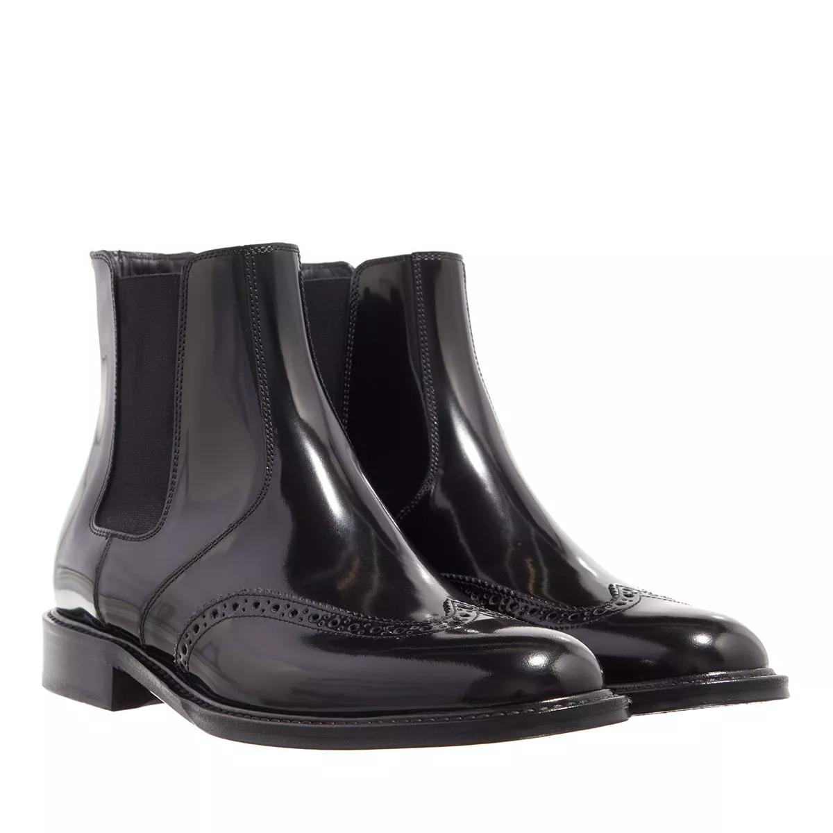 Saint Laurent Stiefel & Boots - Patent Leather Ankle Boots - Gr. 36,5 (EU) - in Schwarz - für Damen