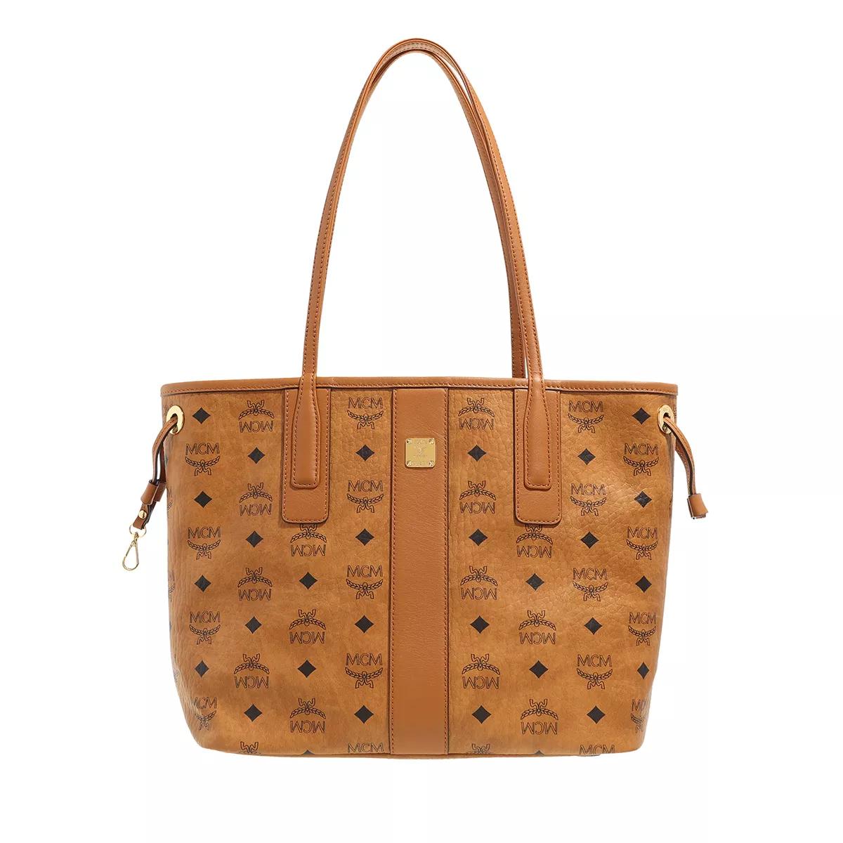 MCM Shopper - Liz Shopper - Gr. unisize - in Cognacbraun - für Damen