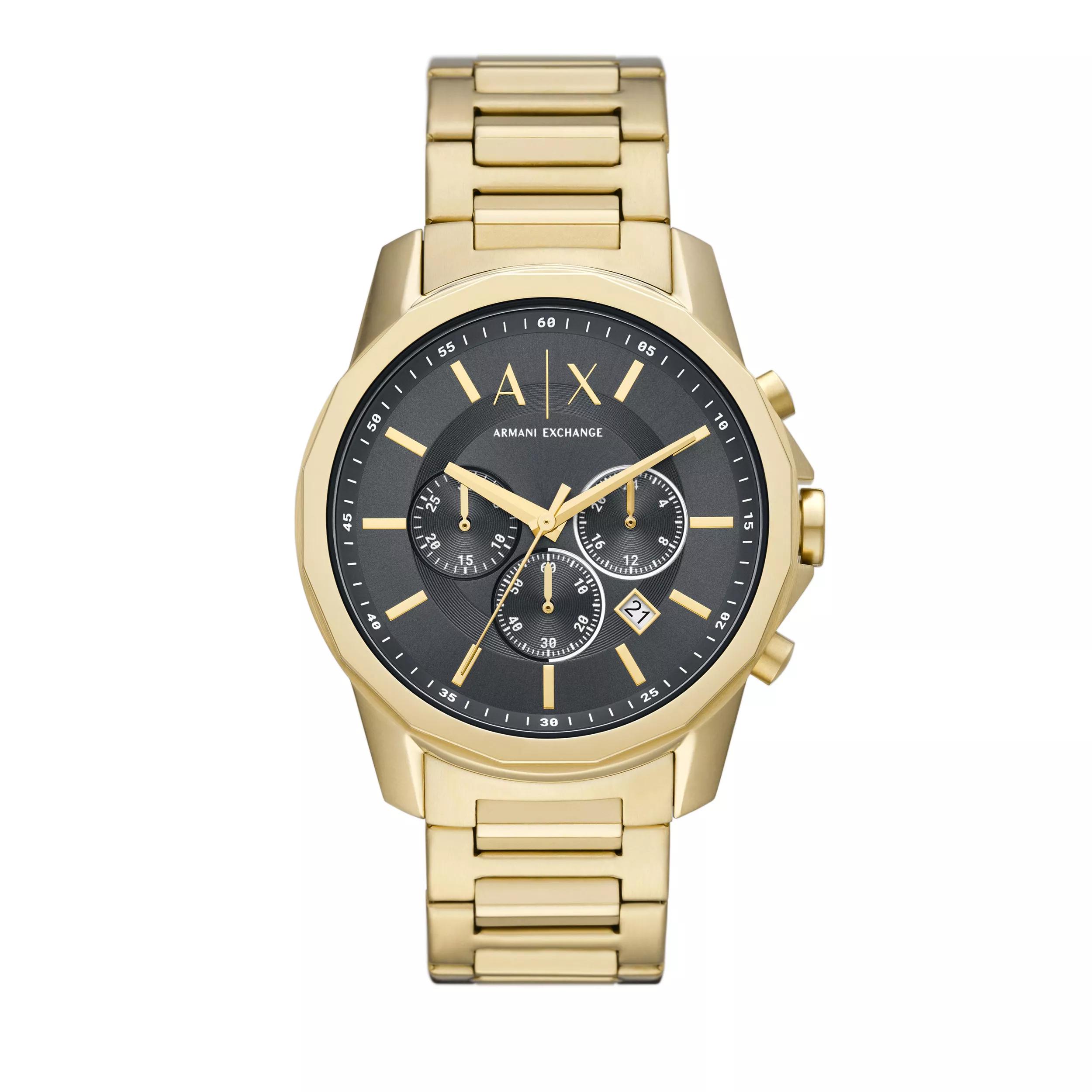 Armani Exchange Uhren - Chronograph Stainless Steel Watch, AX1721 - Gr. unisize - in Gold - für Damen