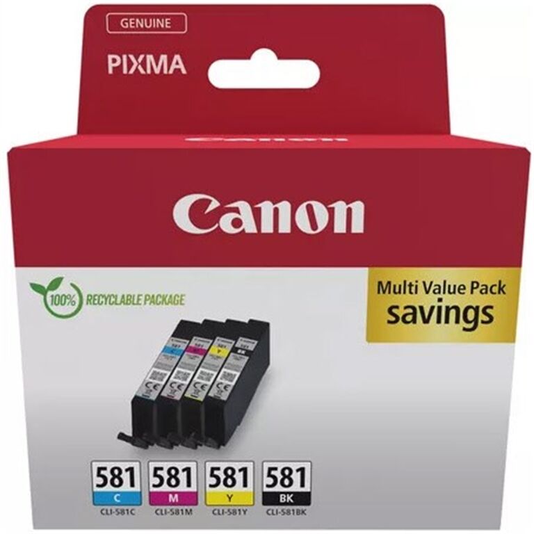 Canon CLI-581 Multipack (4-farbig)