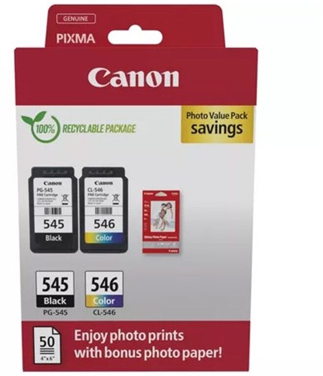 Canon PG-545/CL-546 Photo Value Pack