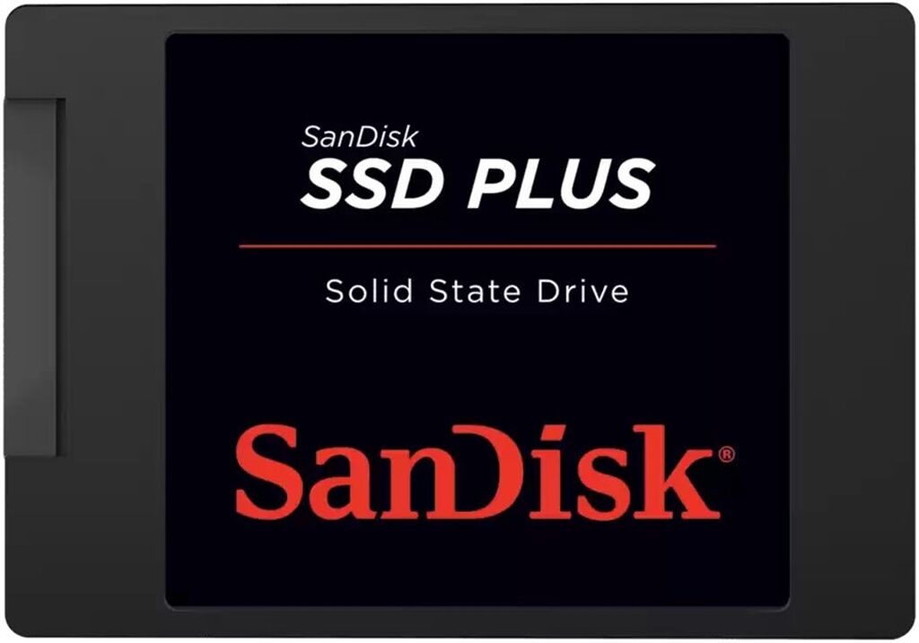Sandisk SSD Plus (1TB) (Schwarz)