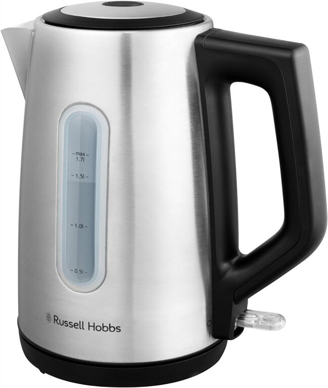 Russell Hobbs Heaton Wasserkocher (schwarz edelstahl)