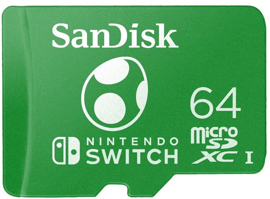 Sandisk microSDXC für Nintendo Switch 64GB Yoshi Edition
