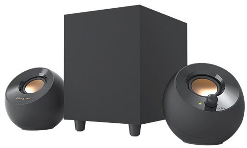 Creative Pebble Plus, 2.1 (Schwarz)