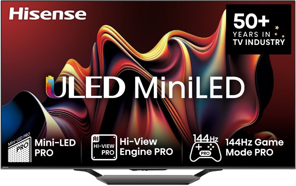 Hisense 75U7NQ (Schwarz) LCD, 75, 189, Ultra HD